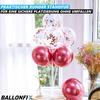 BALLONFIX Balloon Stand Balloon Balloons Wedding Decoration Large Round 70cm 2 Pieces