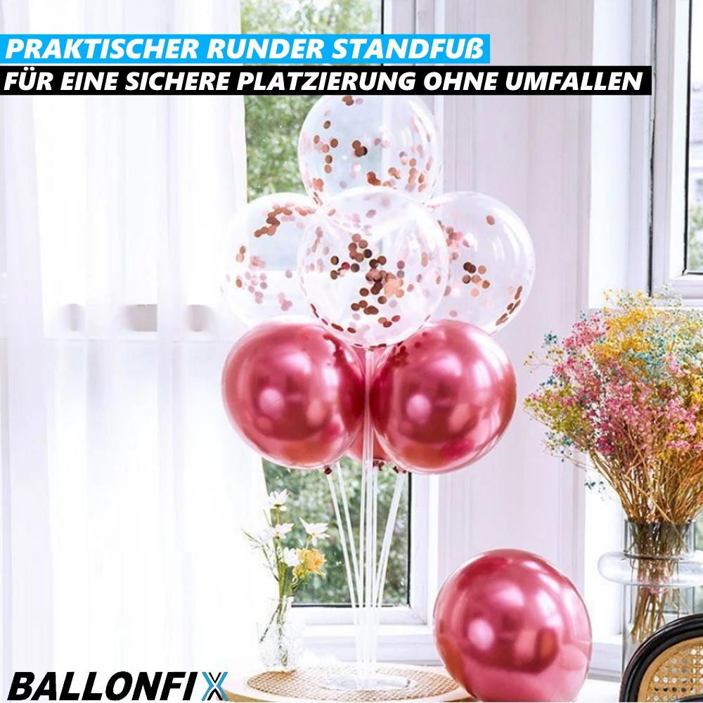 BALLONFIX Balloon Stand Balloon Balloons Wedding Decoration Large Round 70cm 2 Pieces