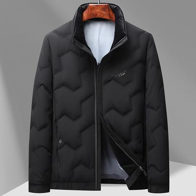 Down Jacket Men's Short Style New Winter Thickened and Warm Men's Casual Trendy Stand Collar Fashionable Down Jacket