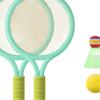 Tennis Rackets Set, Racquet with 1Pcs Balls, Badminton, for Children Outdoor and Indoor