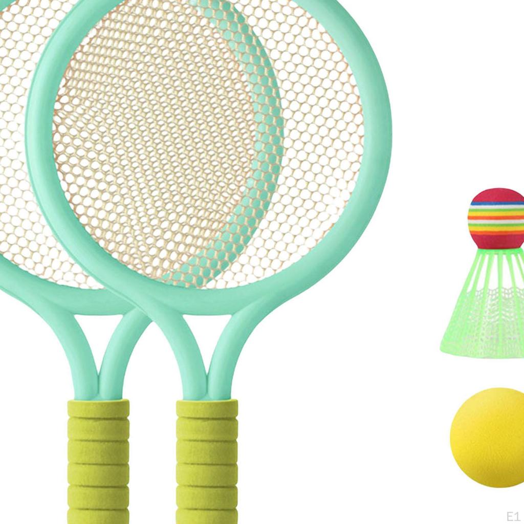 Tennis Rackets Set, Racquet with 1Pcs Balls, Badminton, for Children Outdoor and Indoor