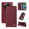 YIKATU YK-001 For Xiaomi Redmi A3 4G/Poco C61 4G Case Hidden Magnetic Adsorption Leather Phone Cover