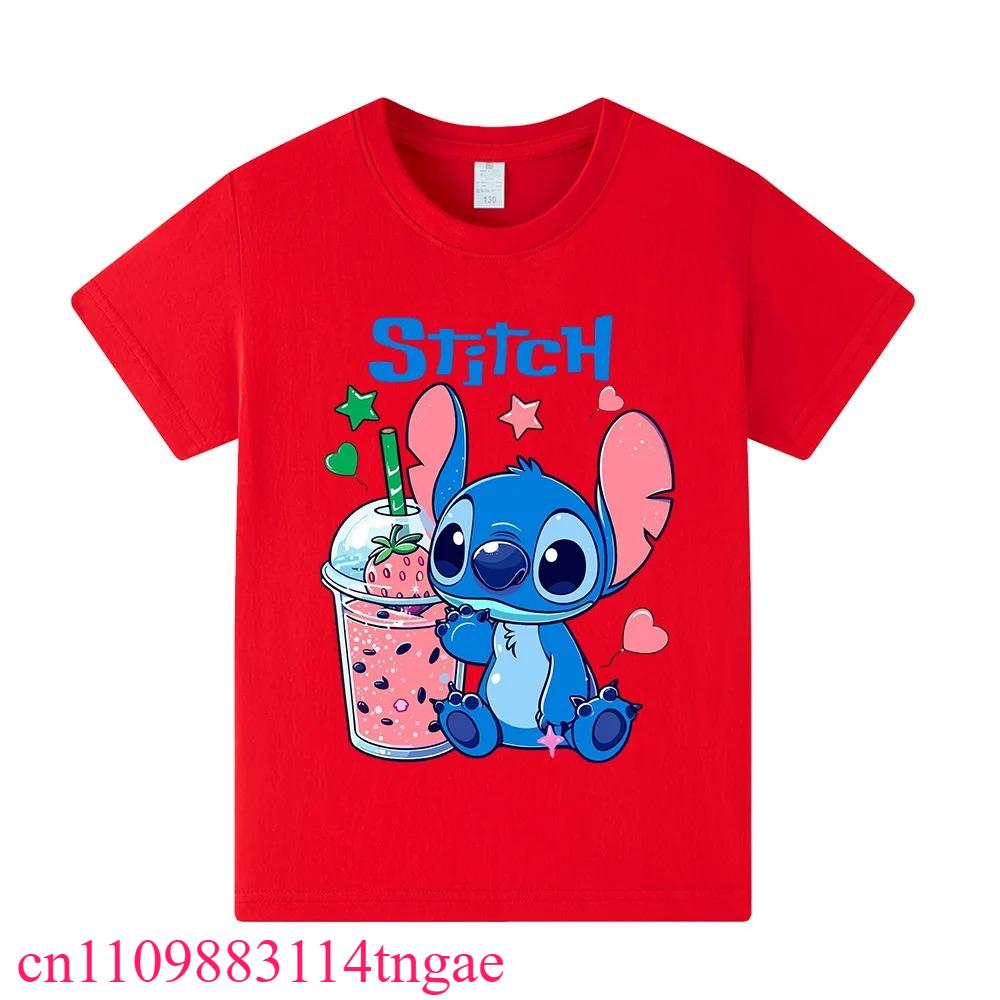 Cute Embroidered Girl T-Shirt Children's Girl Clothing Short Sleeve Top Summer 2026 Short Sleeve Boys Cartoon