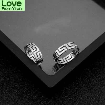 Great Wall Rings Bounce Men And Women Unisex Bulk Rings Wholesale Buddy Punk Hip Hop Rings Mens Rings Gothic Luxury Jewelry