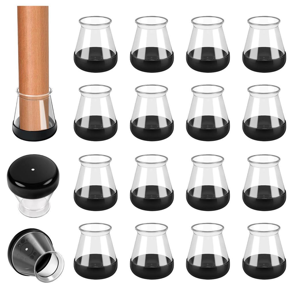 Silicone Chair Leg Pads: Wear-Resistant Floor Protectors for Tables and Stools