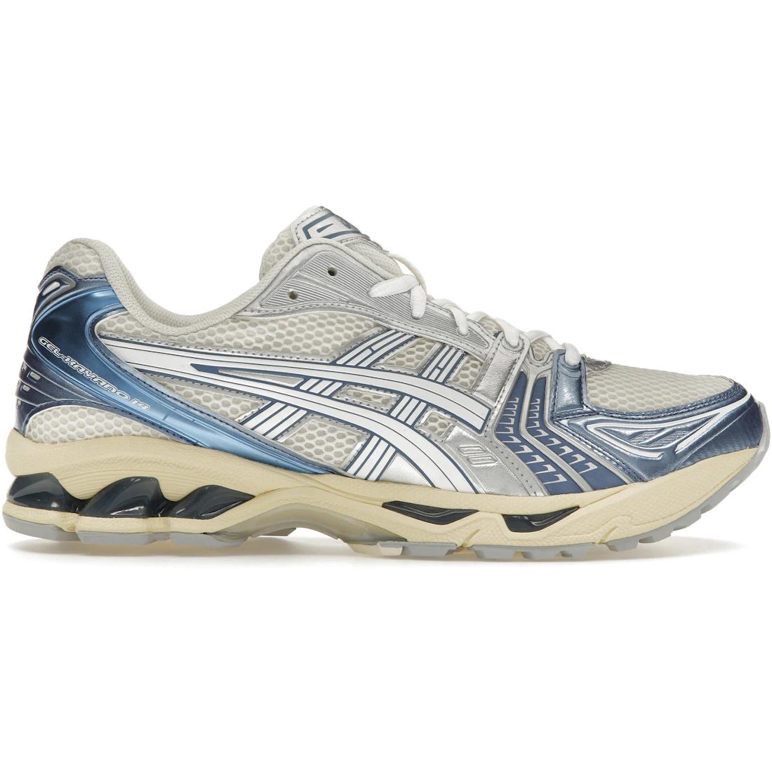 

Кроссовки ASICS Gel-Kayano 14 Кремовый Металлический Синий(1203A537-102) 37