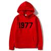 High Street 1977 Trendy Brand Fashion Printed Hooded Sweater Men's and Women's Jacket Couples Sweatshirt