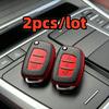 2pcs/lot Car Key Fob Case Cover for Nissan 2023 2024 Pathfinder Rogue Kicks Remote Key Smart Keyless Fob Protectors