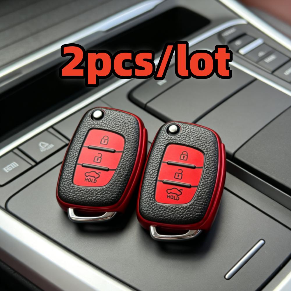 2pcs/lot Car Key Fob Case Cover for Nissan 2023 2024 Pathfinder Rogue Kicks Remote Key Smart Keyless Fob Protectors