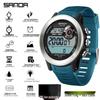 Sanda Multifunction Teen Sports Watch: Calorie Counter, Single Display, Pedometer, Waterproof.