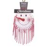 Christmas Countdown Calendar Wooden Cane Candy Hanging Decorative Ornament