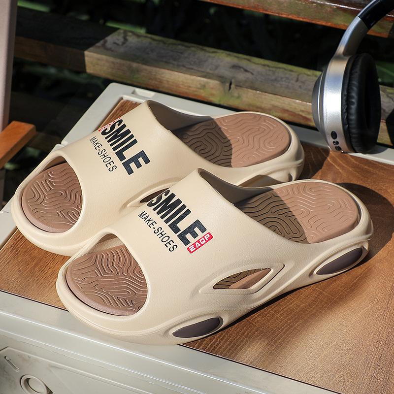 

Тапочки из ЭВА для дома, мужские сандалии, летние легкие пляжные тапочки на платформе, обувь 44-45