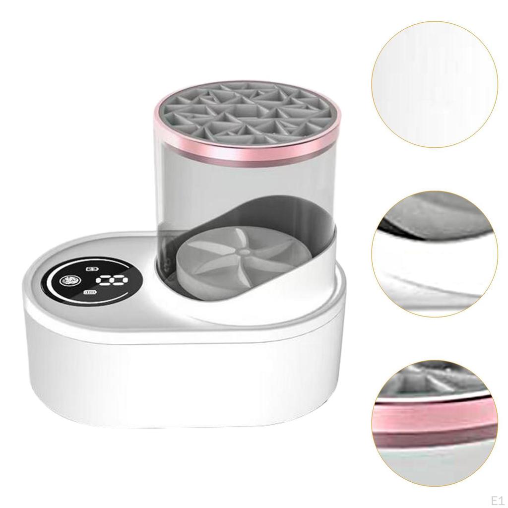 Elektrischer Make-up-Pinselreiniger Reinigungsgerät Profis Effizient Kompakt