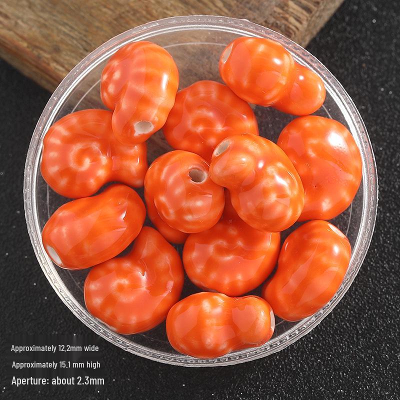 

Colorful Ceramic Conch Shell Beads: Loose Snail Beads for Handmade DIY Jewelry and Accessories Ceramic Small Snail Bead (Colorfast)