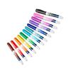 Crayola Finepoint Doodle 12 Fine 588312 Markers, Colors, Tip, Oil-Based Pens, (Authentic Product)