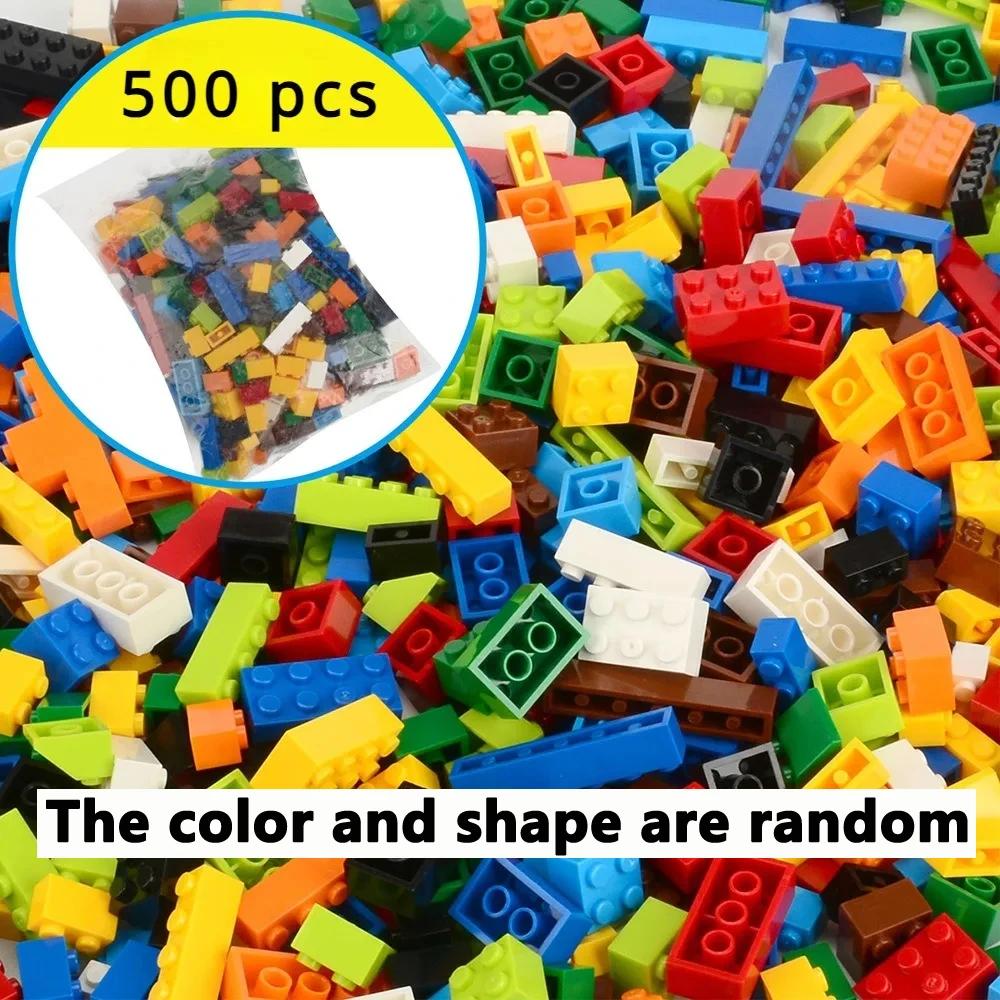 DIY Creative Building Blocks Lot Pack Set Urban Classic MOC Building Blocks Assembled Birthday Gifts Children's Educational Toys