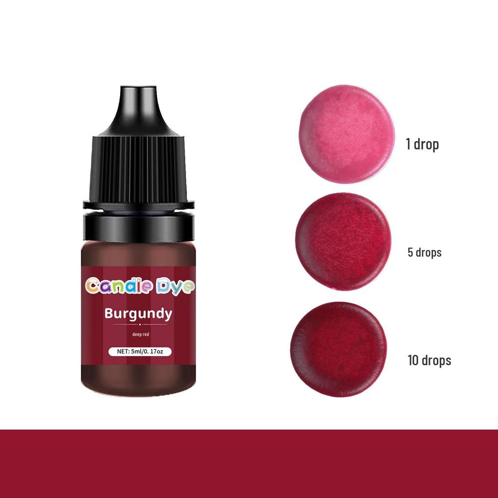 Candle Pigment - 36 Color Options for DIY Handmade Soap & Silicone, High-Concentration Dye Essence