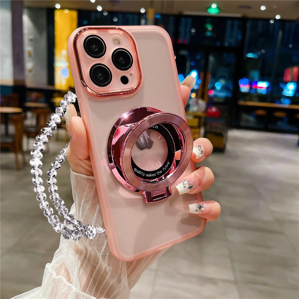 

Crystal Bracelet For Magsafe Phone Holder Case For Xiaomi Mi 14T Pro 13T 12T 11T 12 13 Lite 12S Clear Camera Protection Cover For Mi 11T Pro