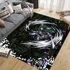 Levi Ackerman Home Sofa Decoration for Living Room & Bedroom, Non‑Slip Play Flannel Floor Mat for Game Room