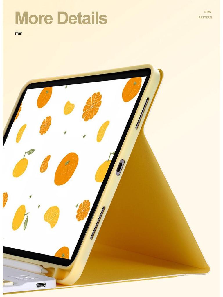 Kryt s Bluetooth klávesnicí pro tablet iPad Pro 11-palcový s dotykovou myší v duálním režimu