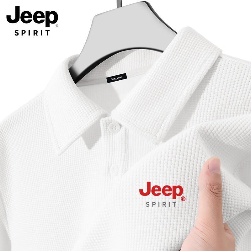 

Мужская вафельная футболка-поло с коротким рукавом JEEP SPIRIT XL