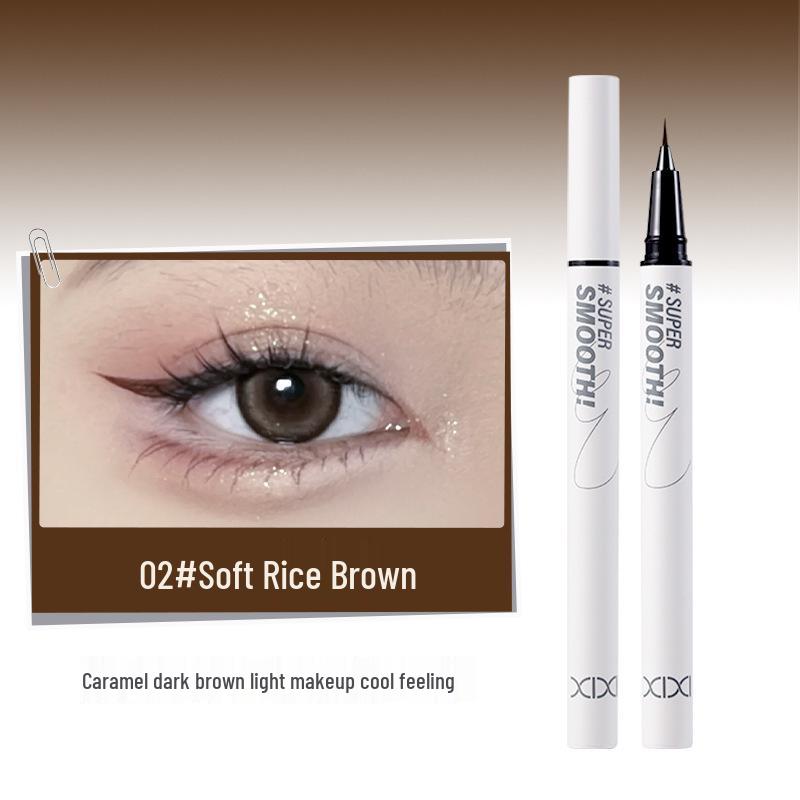 Xixi Delicate Ultra-Fine Waterproof Eyeliner: Smudge-Proof Thin Tip for Lower Lash