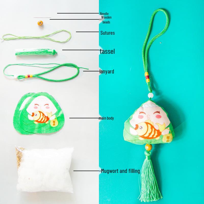 Dragon Boat Festival Five-Color Sachet Pendant: Practical Gift for Students