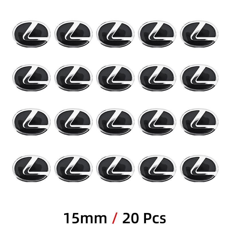 15mm 17mm Σήμα Σήμα Αυτοκινήτου Κλειδί Αυτοκινήτου Αυτοκίνητο Έλεγχος Λογότυπο Κλειδιού Αυτοκόλλητο Για Lexus F SPORT ES RX NX LS UX LM LX GX LC RZ IS CT GS RC