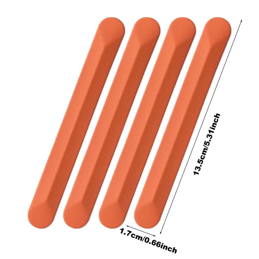 Car Side Door Edge Protector Adhesive Anti Scratch Protector For Car Door Flexible 4X Vehicle Door Guards Strips For Rearview