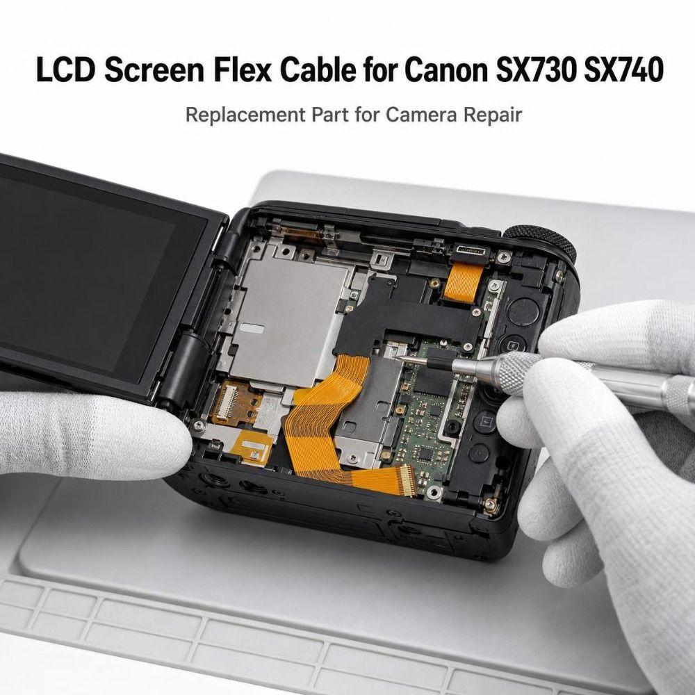DIY Camera Flex Cable Replacement Display Connection Cable for Canon SX730 SX740 Camera Repair