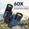 Telescopio de Alta Claridad 60x60 Prismáticos Para Adultos Lente Óptica Potente Prismático de Prisma Bak4 Para Caza Deportiva al Aire Libre Camping