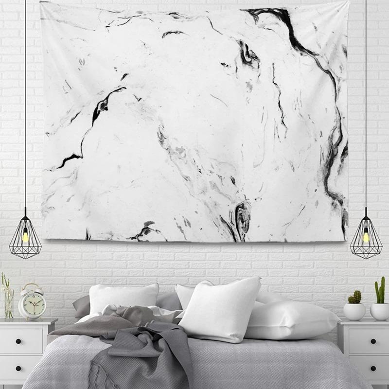 Office Living Room Tapestry Simple Line Geometric Pattern Hanging Cloth Home Wall Decoration Tapestry