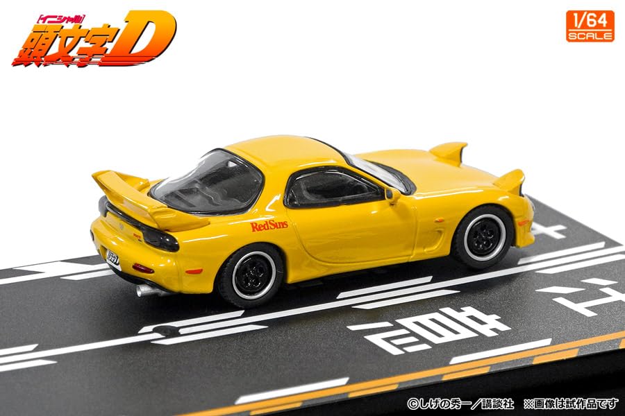 MODELER'S 164 Initial D Set Vol.16 Wataru Akiyama Levin Turbo (AE86) & Keisuke Takahashi RX-7 (FD3S) Finished Product