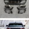 Rear Bumper and Front Face Kit with Square Exhaust Tailpipe for Land Rover Range Rover Velar
