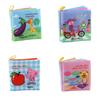 2017 Baby Cloth Book Early Education Toy English Cognitive Handheld Book Tear-resistant With Rustling Paper Bb Call