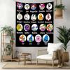 Digital Circus12 Wall Decor Tapestry Art For Pet Memorial Birthdaywedding Party Backdrop Family Gift