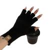 New Fashionable Simple Solid Color Half Finger Gloves Minimalist Touch Screen Knitted Gloves Autumn and Winter Palm Warm Gloves