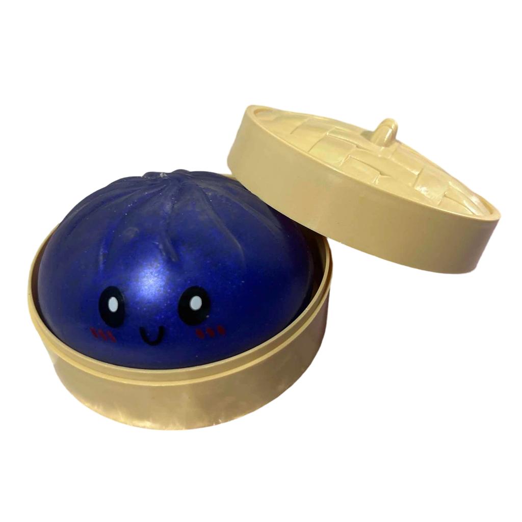 Dumpling Toy Slow Rising Kawaii Dumpling with Smiling Face for Stress Relief and Hand Exercise Toys for All Ages