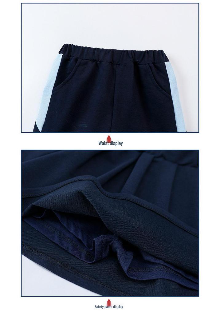 Summer Style Two-Piece Set: Kindergarten & Primary School Uniforms
