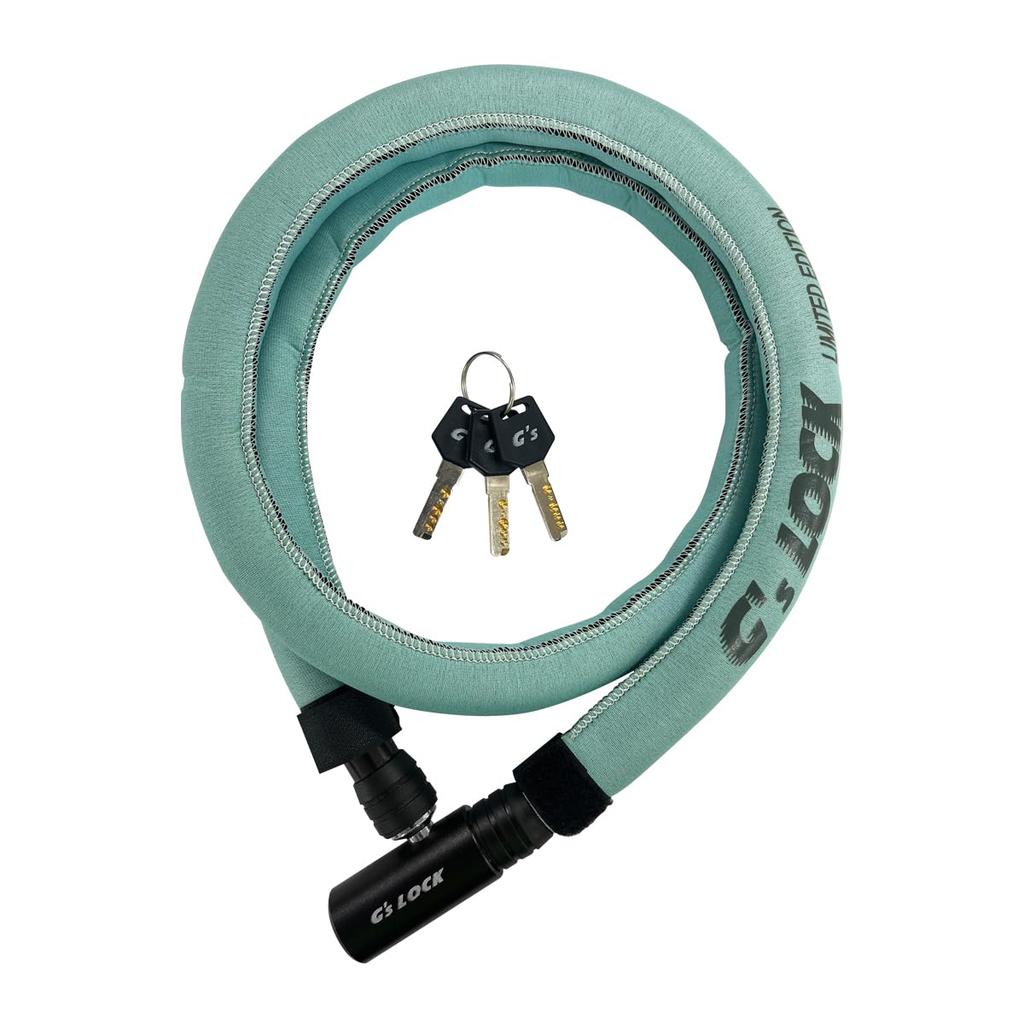 GORIN Bicycle Neoprene Cover Wire Lock COVER WIRE Celeste Includes 3 Spare X Soft Material To Prevent Waterproof Fabric To Resist Compatible with