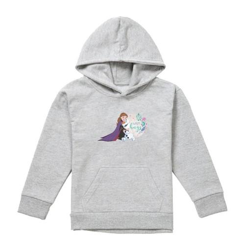 Frozen Childrens/Kids Like Warm Hugs Anna And Olaf Heather Pullover Hoodie