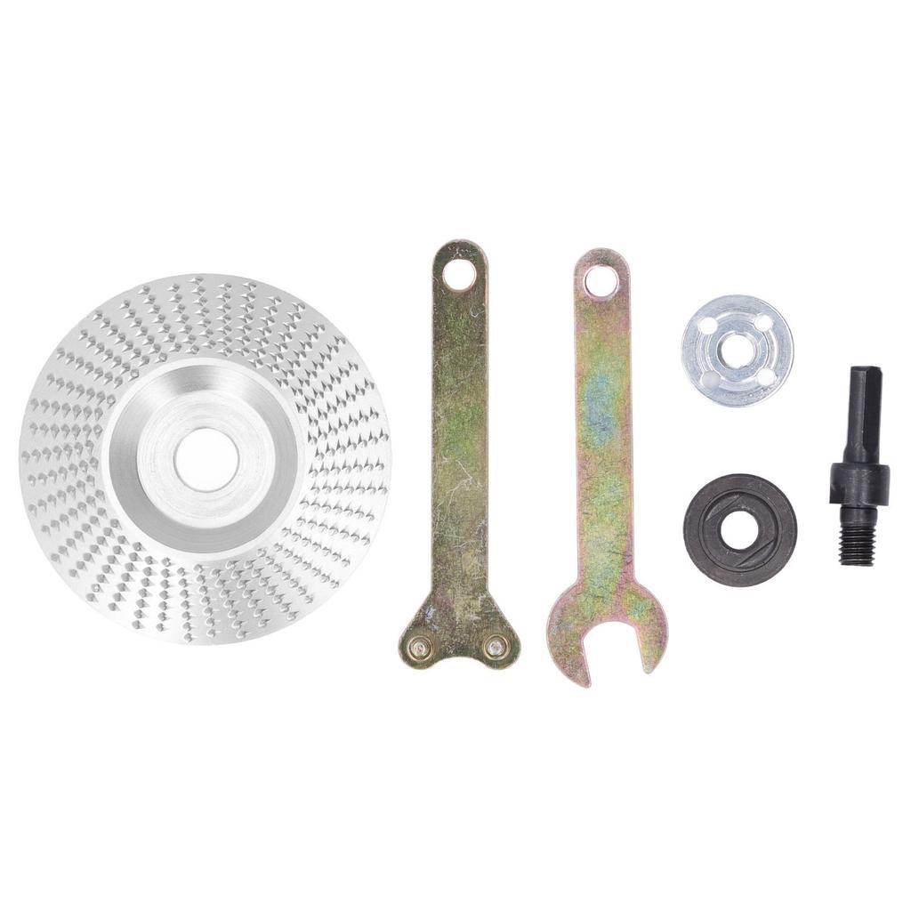 Grinding Shaping Disc Tungsten Carbide 100mm OD 16mm Hole Dia for Angle Grinder Woodworking