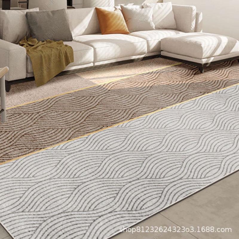 Luxurious Modern Nordic Large Area Carpet for Living Room or Bedroom