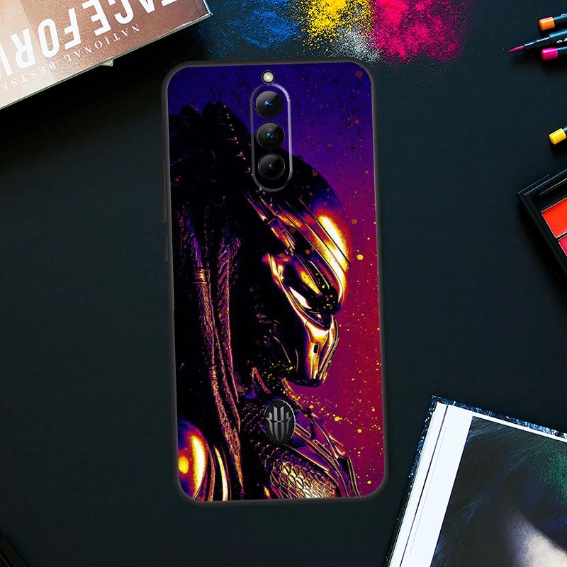 Alien Predator Case For ZTE Nubia Red Magic 8 8S Pro Plus RedMagic 9 Pro Plus 6 7 6S 7S Pro 5S 6R 5G Cover