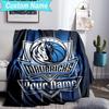 Custom Name Blanket MAVERICKS BASKETBALL TEAM Blanket Bedding Blanket for Travel, Camping, Living Rooms, Offices, Sofas, Fan Christmas Gift