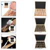 Woodworking Carving Chisel Set CRV 60 Steel Blade Wooden Handle with Box for Carved Tool Kitchen and DIY Engraving Tasks