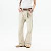 American high street retro tooling washed logging pants men's classic loose straight cleanfit casual jeans