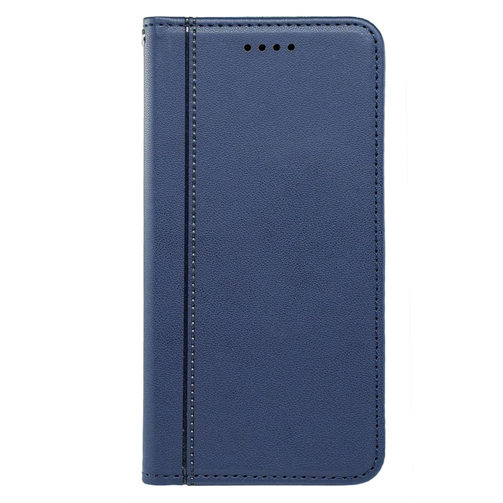 For Motorola Edge 60 Fusion 5G Wallet Case Magnetic Closing PU Leather Phone Cover with Wrist Strap