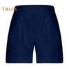 Women's Cotton Linen Shorts Elastic Waist Baggy Short Pants with Pockets Casual Knee-Length Summer Shorts