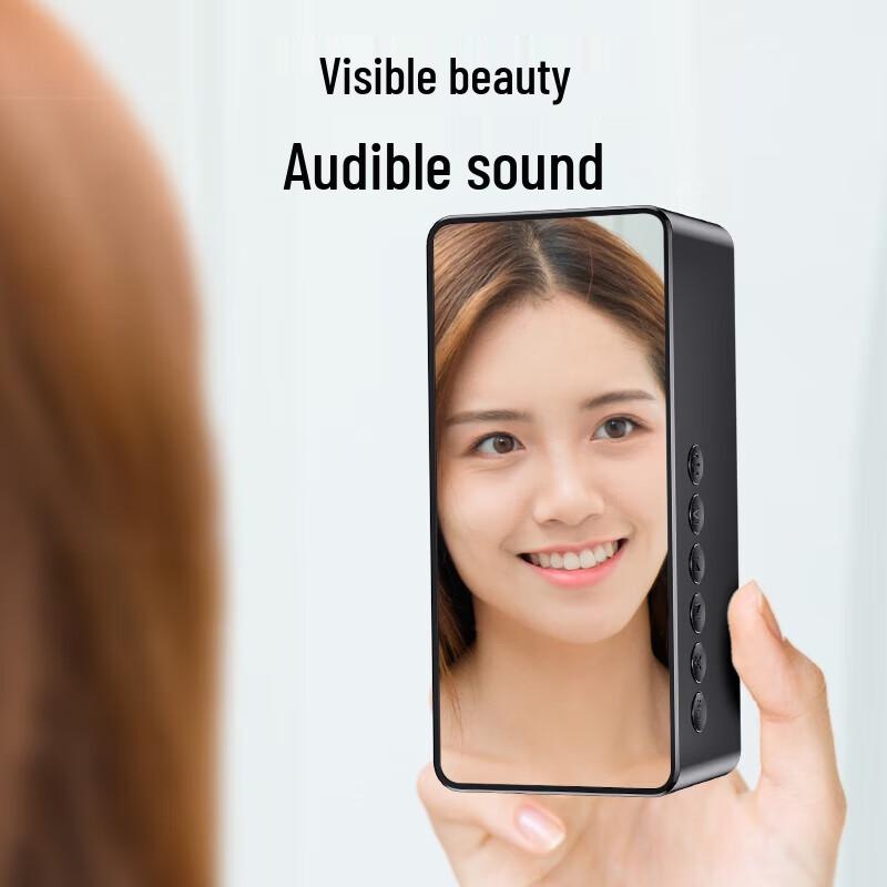 Aigo T28 Portable Bluetooth Speaker with Smart Clock & Payment Broadcast